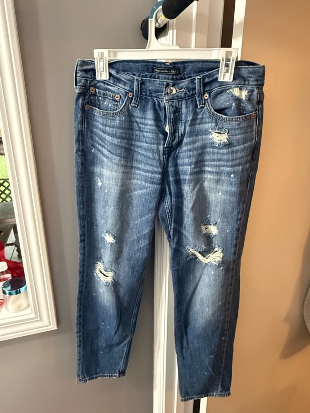Abercrombie & Fitch Dark Blue Jeans